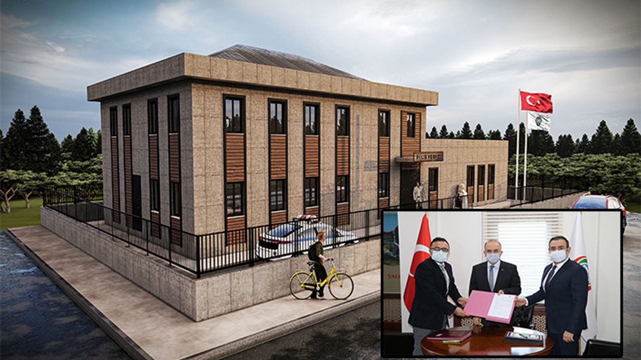 Yalova Makine İhtisas OSB'den karakol yapımına destek