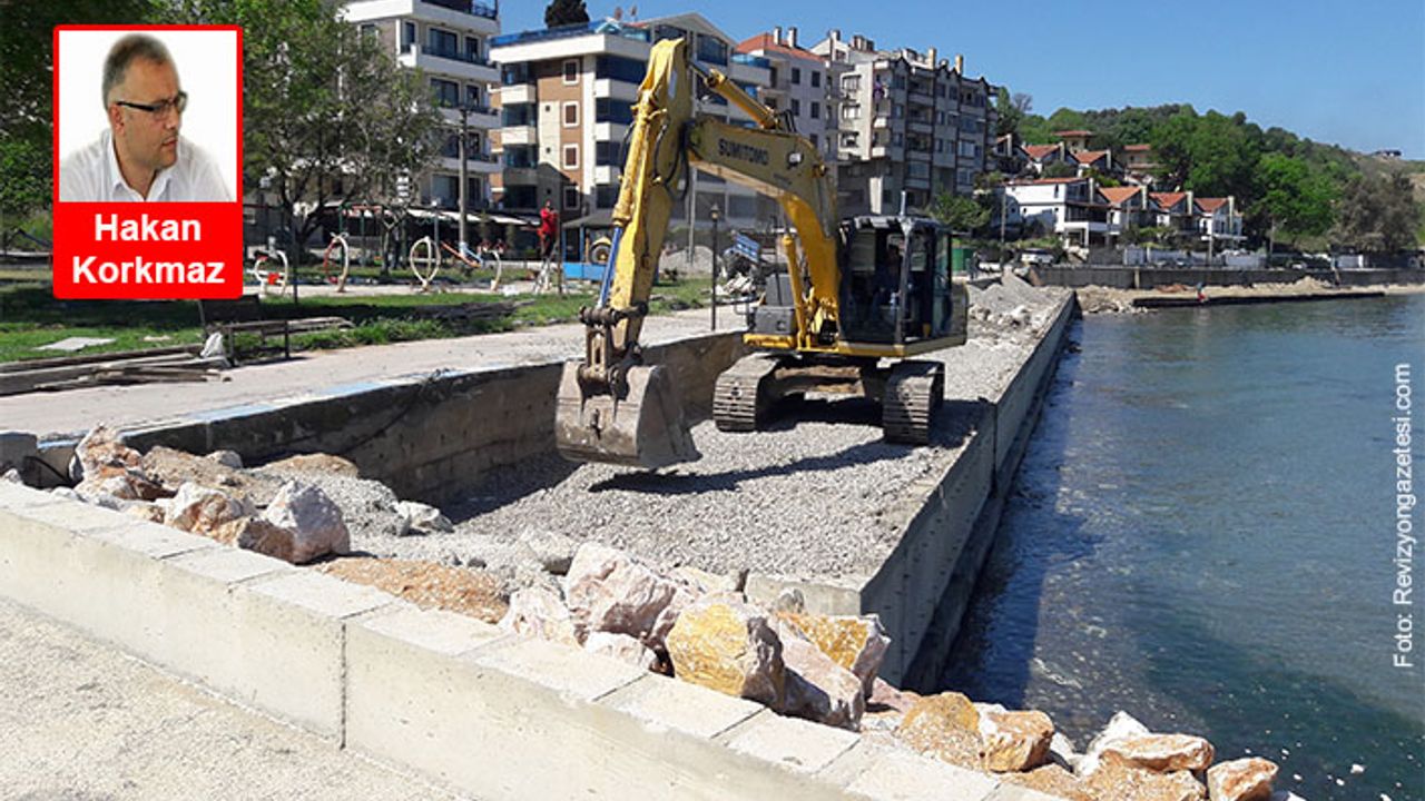 Koru-Çınarcık Sahil Yolu bitti... Koru Belediyesi'nden haberler