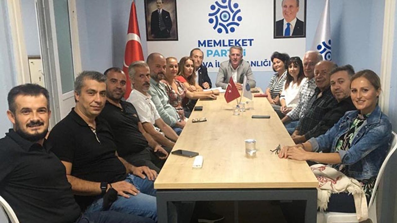 Memleket Partisi Yalova İl Yönetim Kurulu’nda görev dağılımı yapıldı