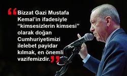 Cumhurbaşkanı Erdoğan: Cumhuriyetimizi ilelebet payidar kılmak, en önemli vazifemizdir