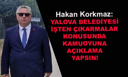 Yalova Belediyesi açıklama yapsın!