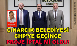 Çınarcık Belediyesi CHP'ye geçince proje iptal mi oldu?