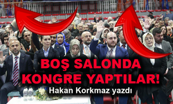 AK Parti Yalova İl Kongresi’nde salon boş kaldı!