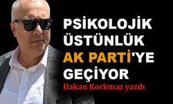 Psikolojik üstünlük AK Parti'ye geçiyor