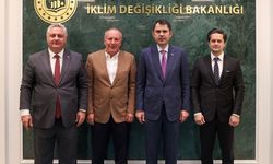Muharrem İnce ve Mehmet Gürel, Bakan Murat Kurum ile görüştü