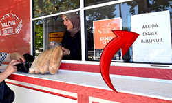 Yalova Belediyesi askıda ekmek uygulaması başlattı