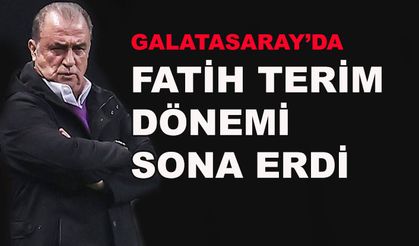 Galatasaray'da Fatih Terim dönemi sona erdi