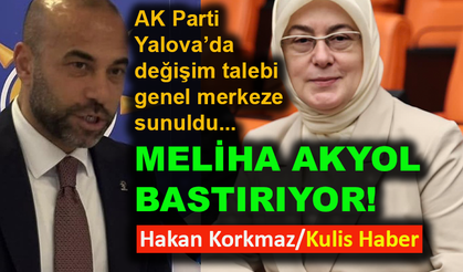 AK Parti Yalova’da değişim talebi genel merkeze sunuldu...