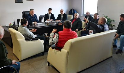 Başkan Mehmet Gürel'den terminale ziyaret