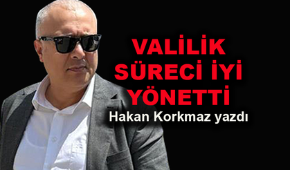 Yalova Valiliği süreci iyi yönetti