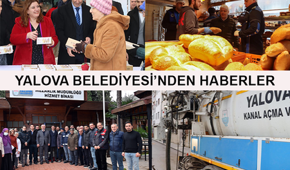 Yalova Belediyesi'nden haberler...