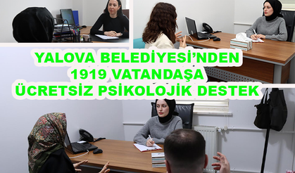Yalova Belediyesi'nden ücretsiz psikolojik destek