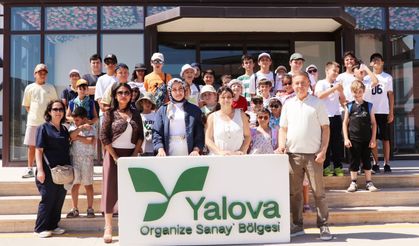 Yalova OSB'nin genç ziyaretçileri