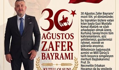 Emre Özdemir: Zafer Bayramımız kutlu olsun