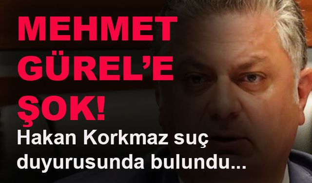 Hakan Korkmaz, Mehmet Gürel hakkında suç duyurusunda bulundu!
