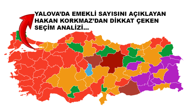 Yalova'da 56 bini aşkın emekli var... 36 bini merkezde…