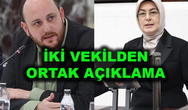 Meliha Akyol ve Ahmet Büyükgümüş'ün basın açıklaması