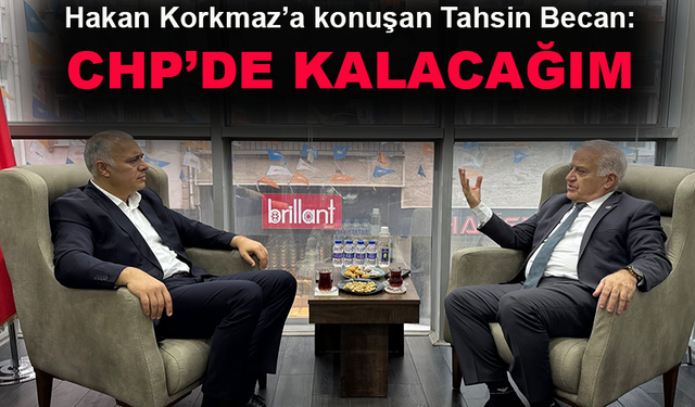 Yalova Milletvekili Tahsin Becan: CHP'de kalacağım