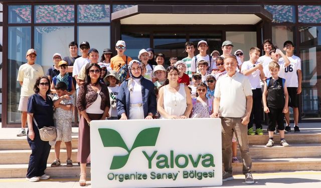 Yalova OSB'nin genç ziyaretçileri