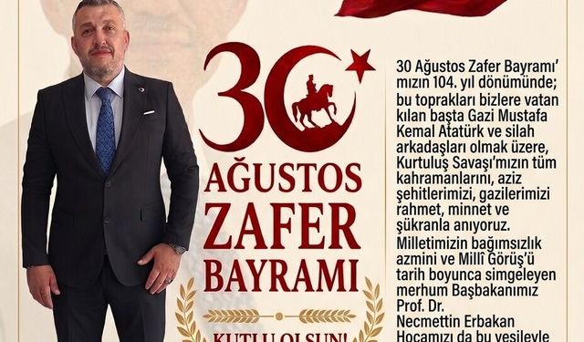 Emre Özdemir: Zafer Bayramımız kutlu olsun