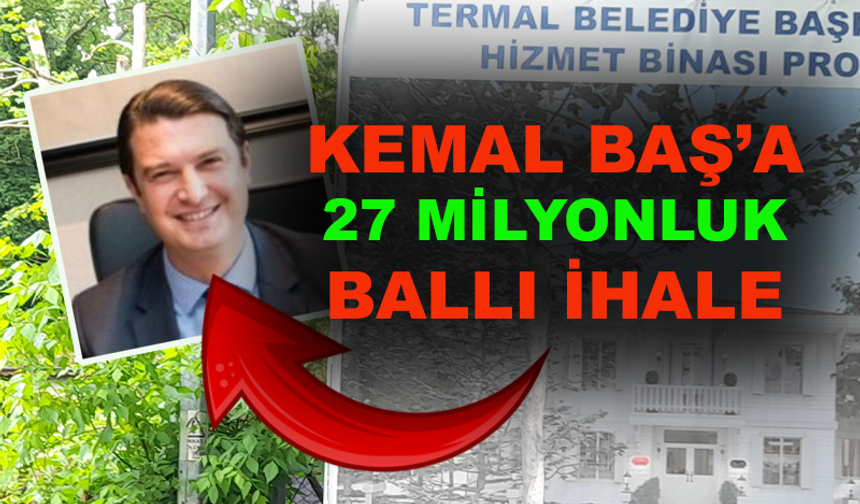 Kemal Baş'a 27 milyonluk ballı ihale iddiası!