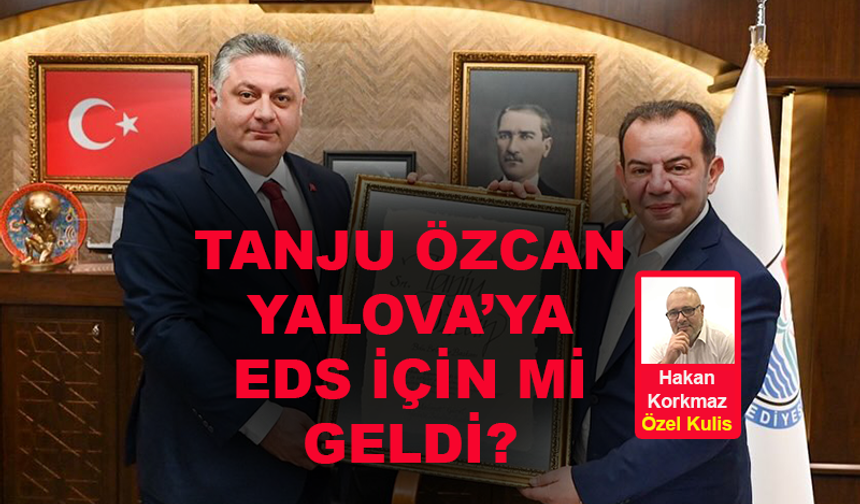 Tanju Özcan, Mehmet Gürel görüşmesinde EDS iddiası!
