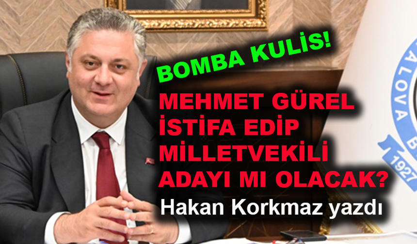 Mehmet Gürel istifa edip milletvekili adayı mı olacak?