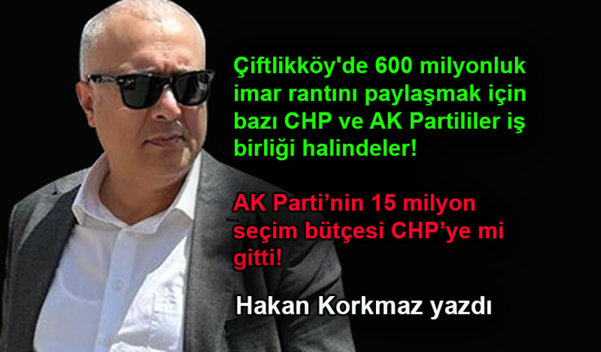 AK Parti'nin 15 milyon seçim bütçesi CHP'ye mi gitti!