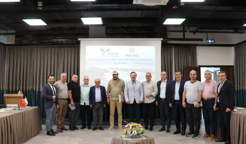 MAKFED Toplantısı, Yalova Makine OSB'de yapıldı