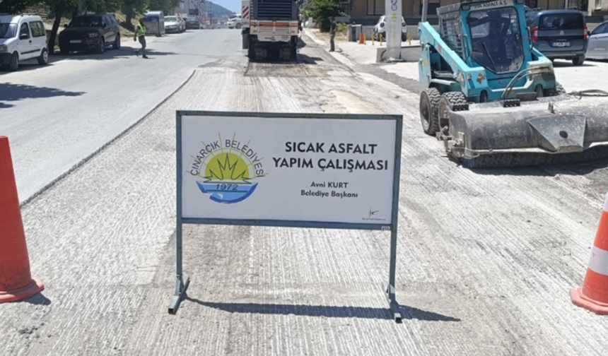 Çınarcık’ta Asfalt Atağı Başladı!