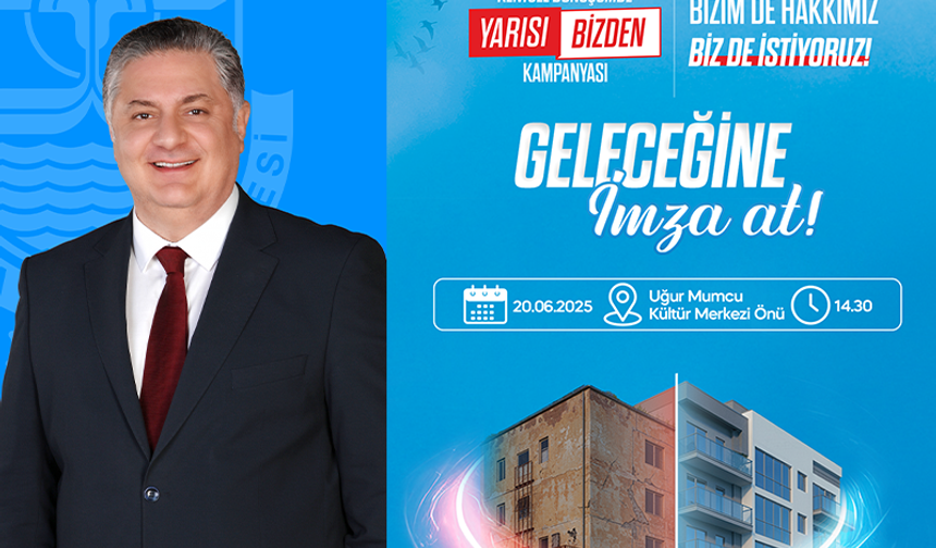 Yalova'da kentsel dönüşümde yarısı bizden kampanyası