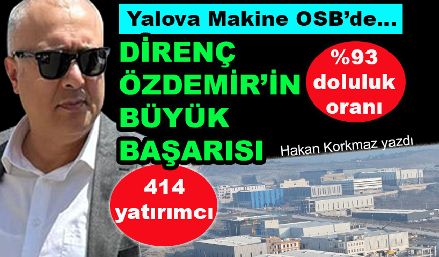 Direnç Özdemir'in büyük başarısı