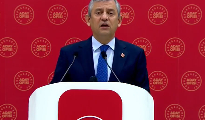 CHP Lideri Özgür Özel: Sahaya çıkıyoruz