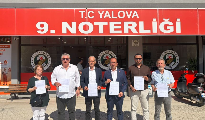 CHP Yalova Delegeleri ‘Kurultay’ dedi