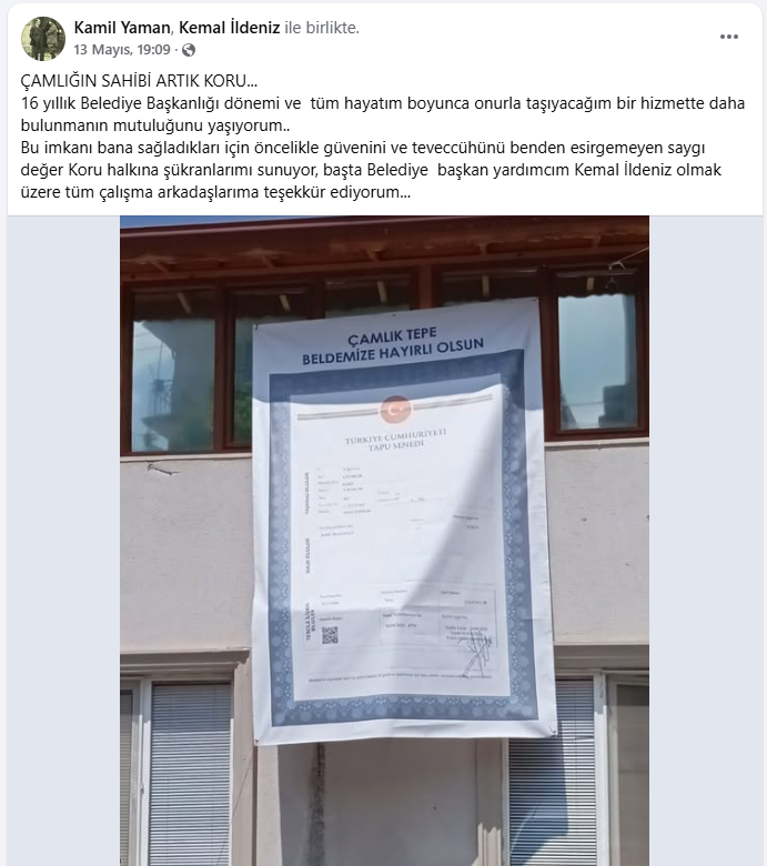 Çamlık Tepesi Koru Belediyesi
