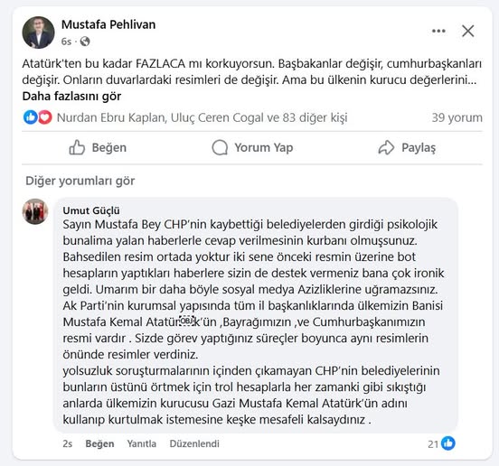 Umut Güçlü Mustafa Pehlivan