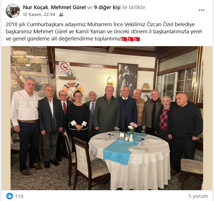 Nur Koçak Muharrem Ince Yalova