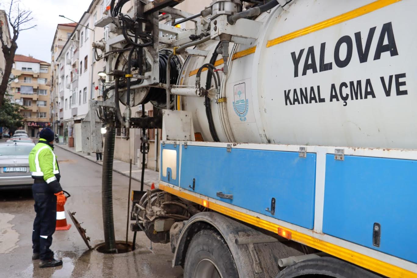 Yalova Belediyesi Kanal Açma