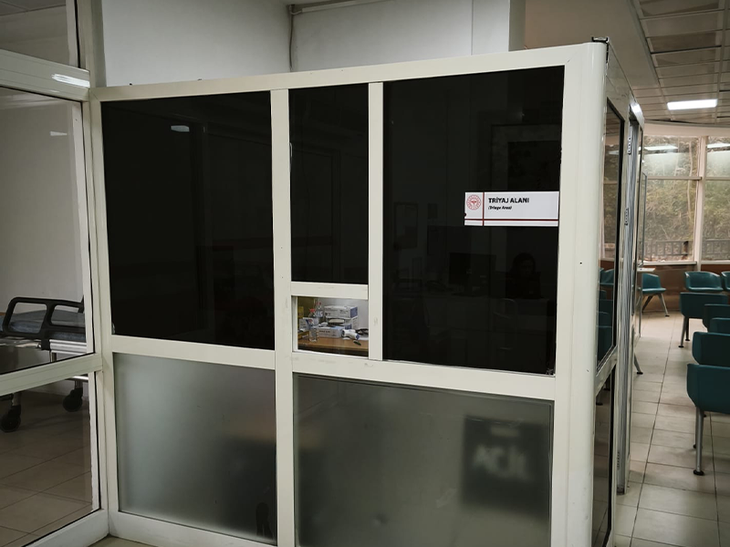 Çınarcık Devlet Hastanesi Triyaj Alanı