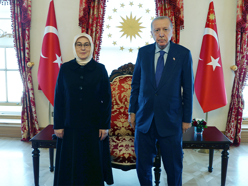 Meliha Akyol Cumhurbaşkanı Erdoğan'la Görüştü